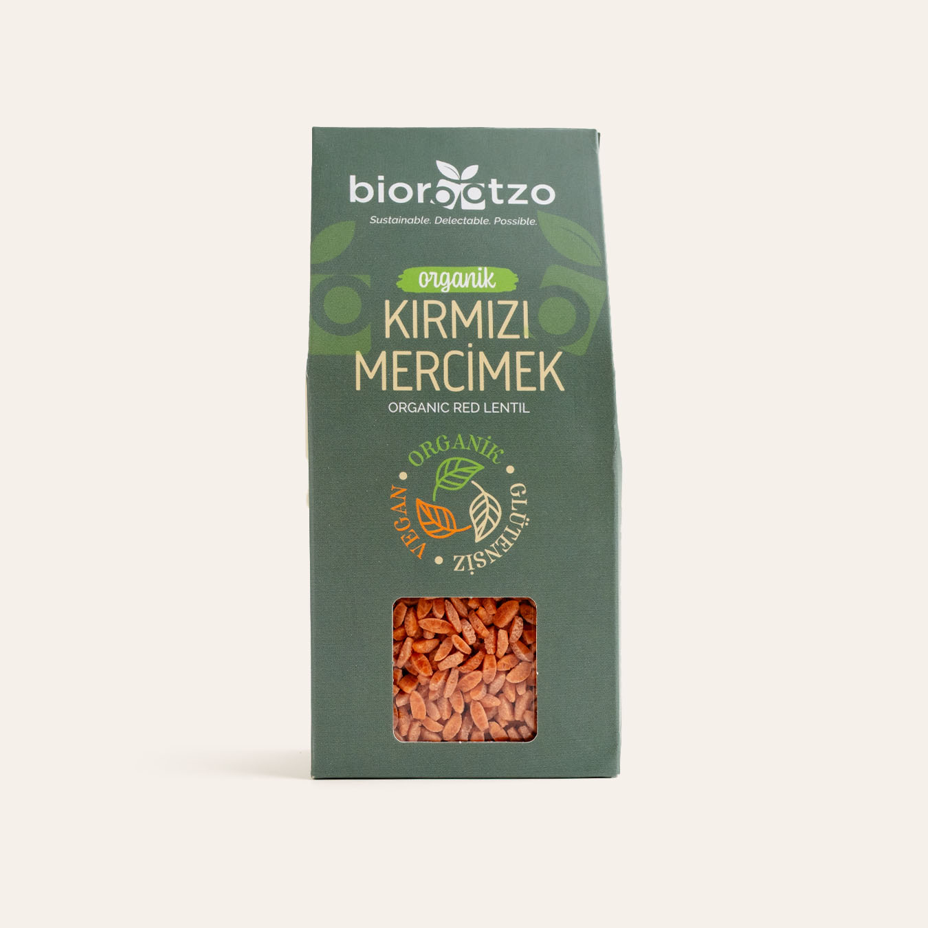 Biorootzo Organik Kırmızı Mercimek Şehriye