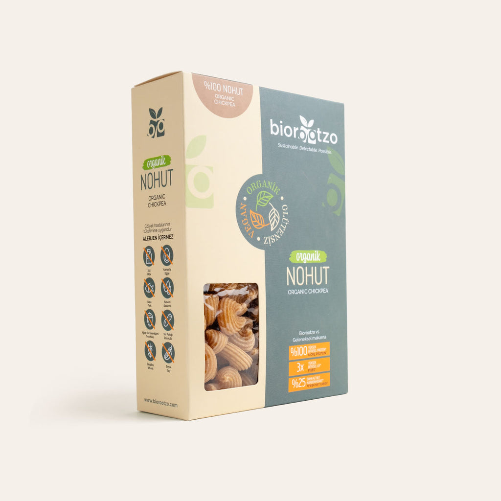 Biorootzo Nohut Pipe Rigate Makarna