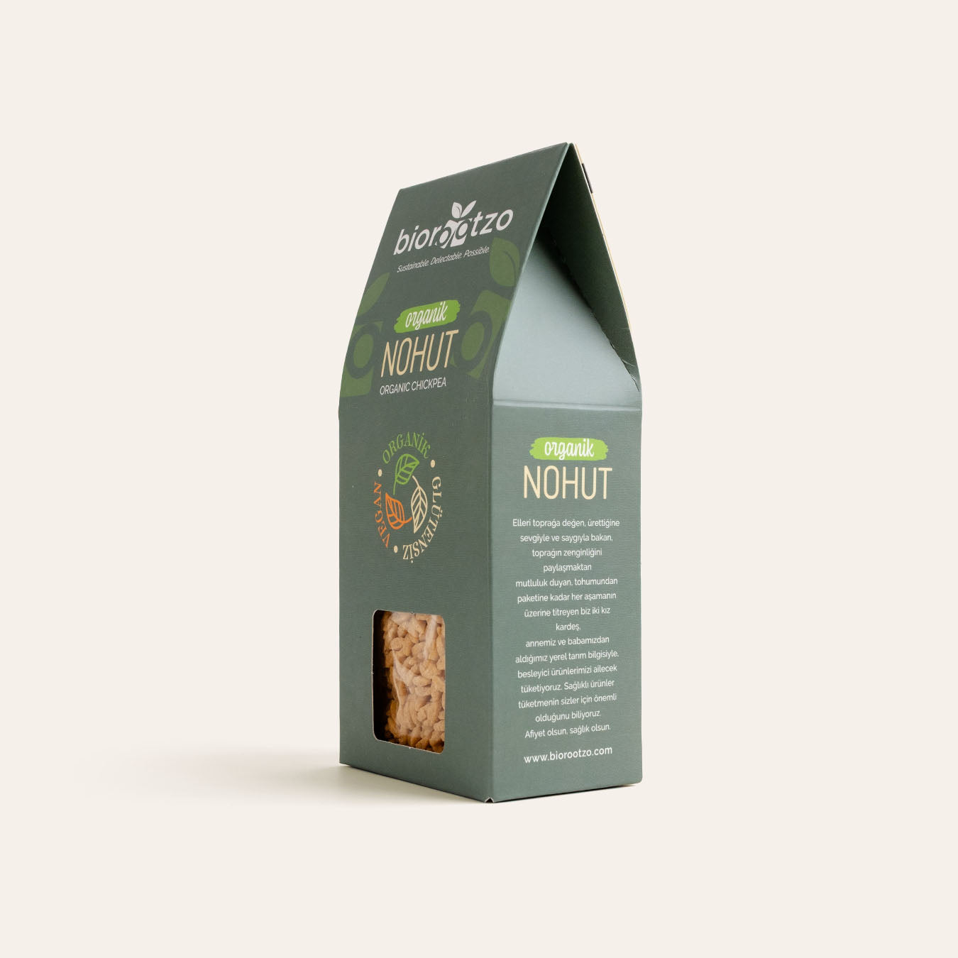 Biorootzo Organik Nohut Şehriye