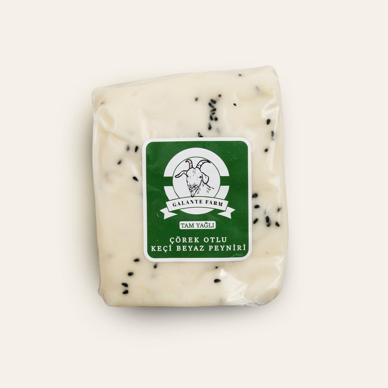 Galante Farm Çörek Otlu Keçi Peyniri 400 Gr