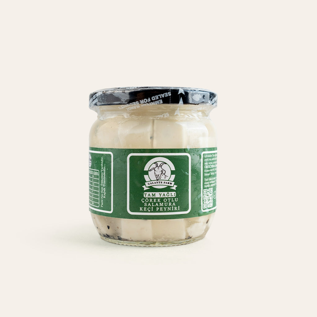Galante Farm Çörek Otlu Keçi Salamura Peyniri 200 Gr