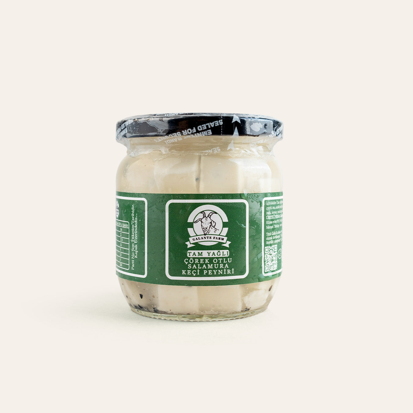 Galante Farm Çörek Otlu Keçi Salamura Peyniri 200 Gr