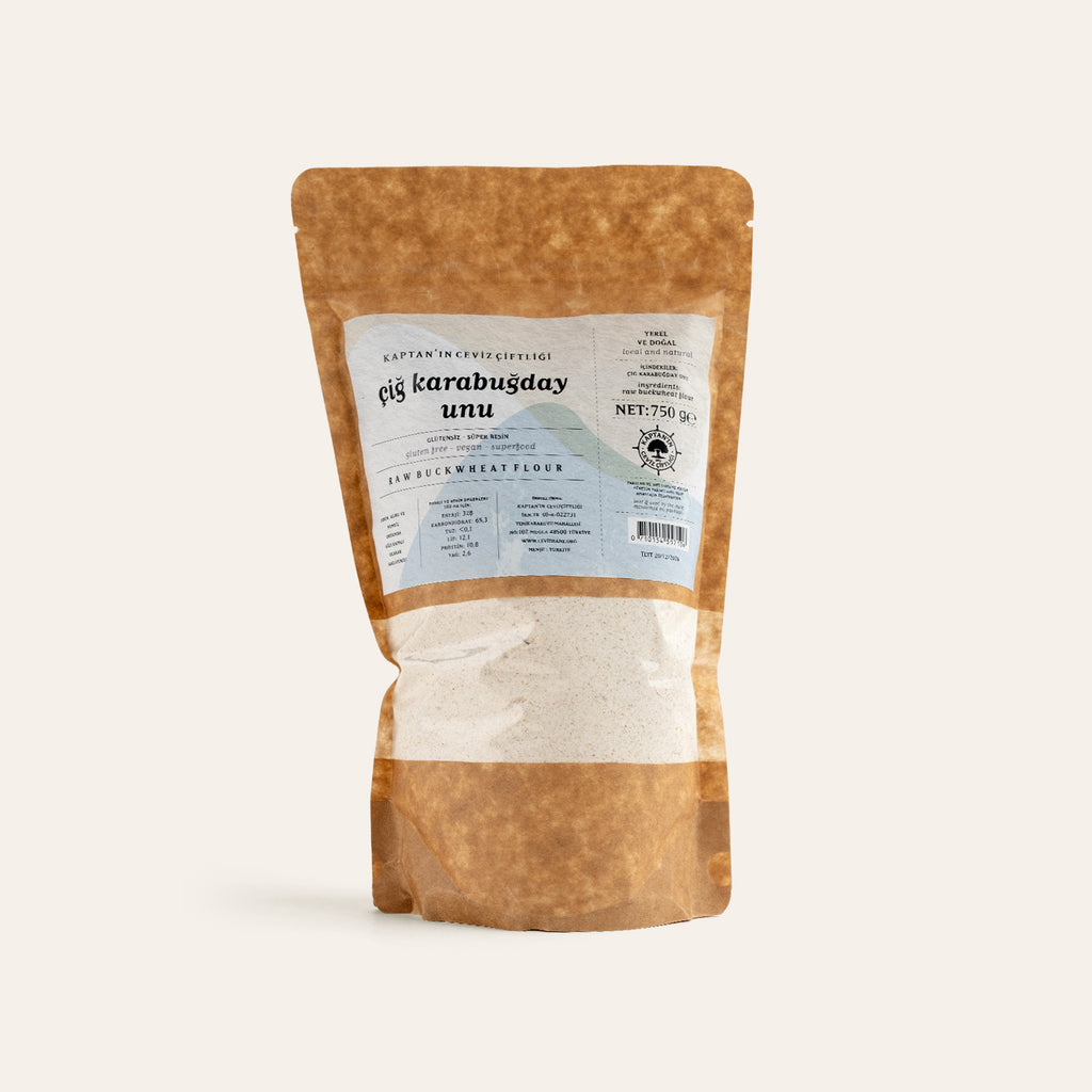Kaptan'ın Ceviz Çiftliği Çiğ Karabuğday Unu