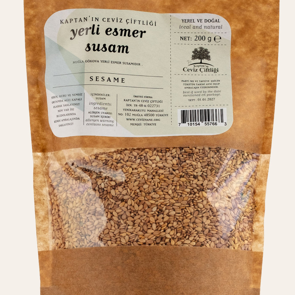 Kaptan'ın Ceviz Çiftliği Yerli Esmer Susam