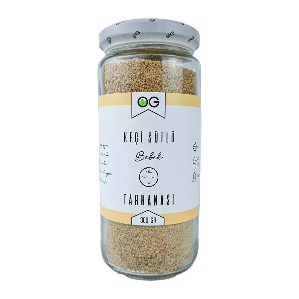 OG NATURALS  Sütlü Bebek Tarhanası 300 Gr +6 Ay