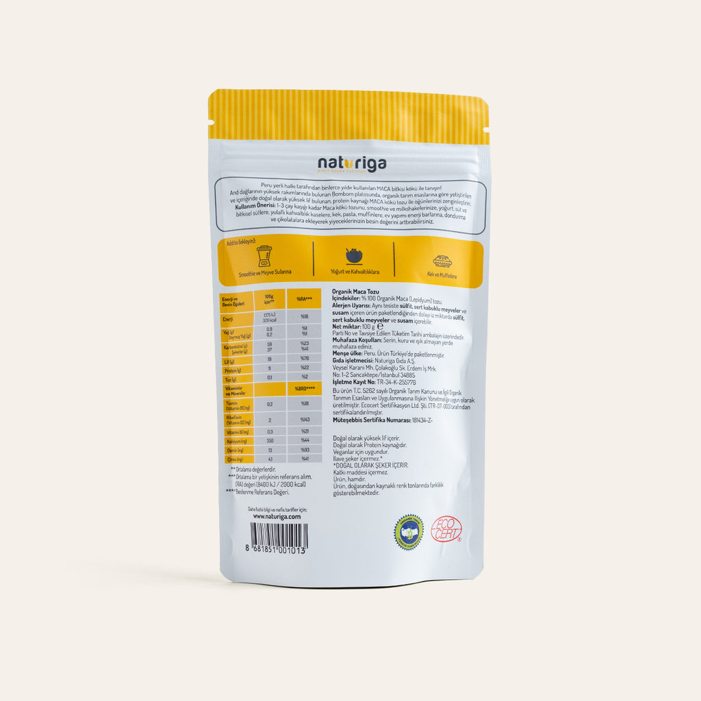 Og Natural Organik Maça Tozu