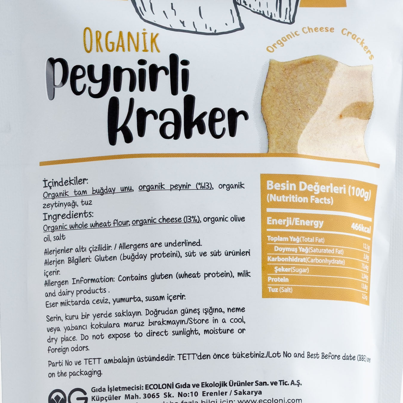 Og Natural Peynirli Kraker