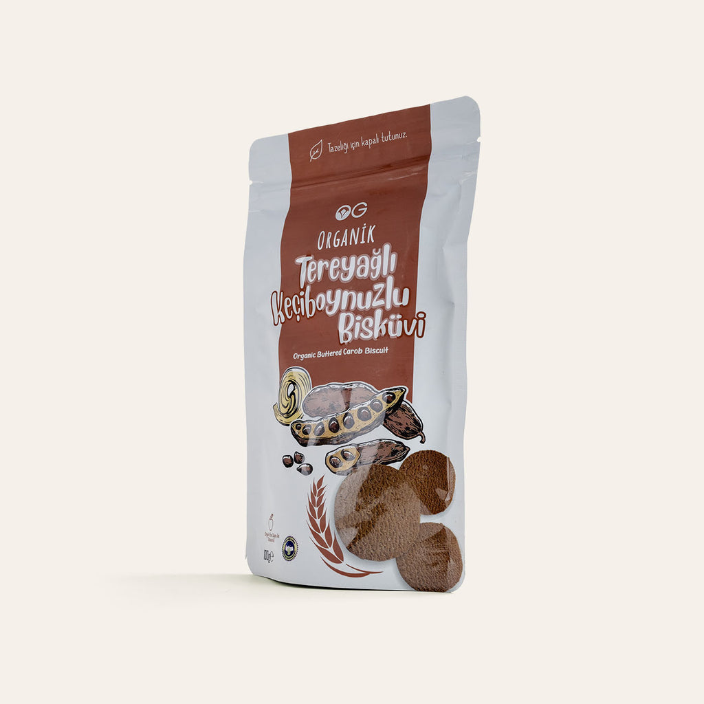 OG Natural Tereyağlı Keçiboynuzlu Bisküvi