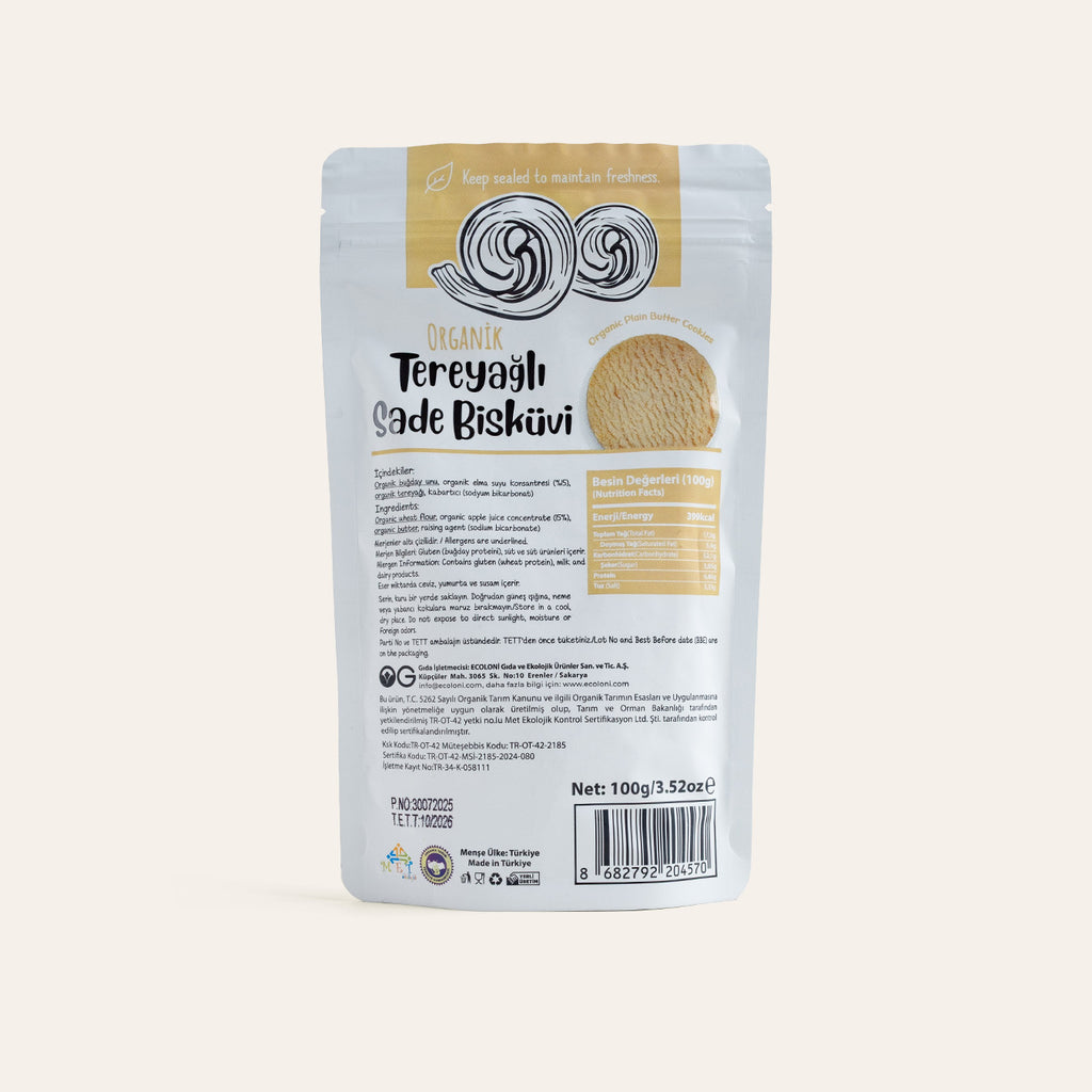 Og Natural Tereyağlı Sade Bisküvi