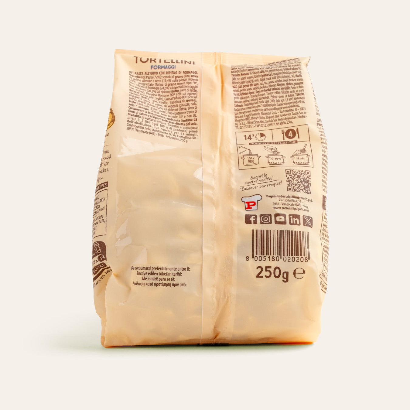 Pagani Tortellini Formaggi