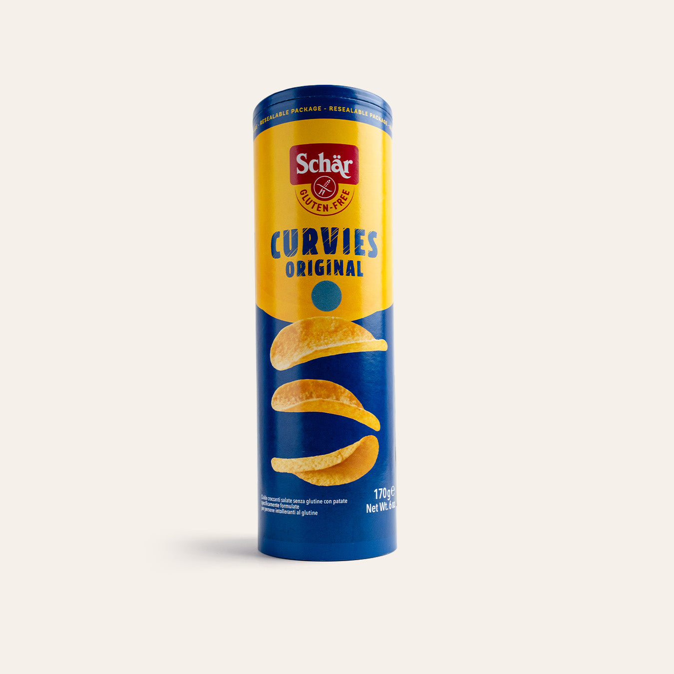 Schär Curvies Original – Glutensiz, Hafif ve Kıtır Atıştırmalık